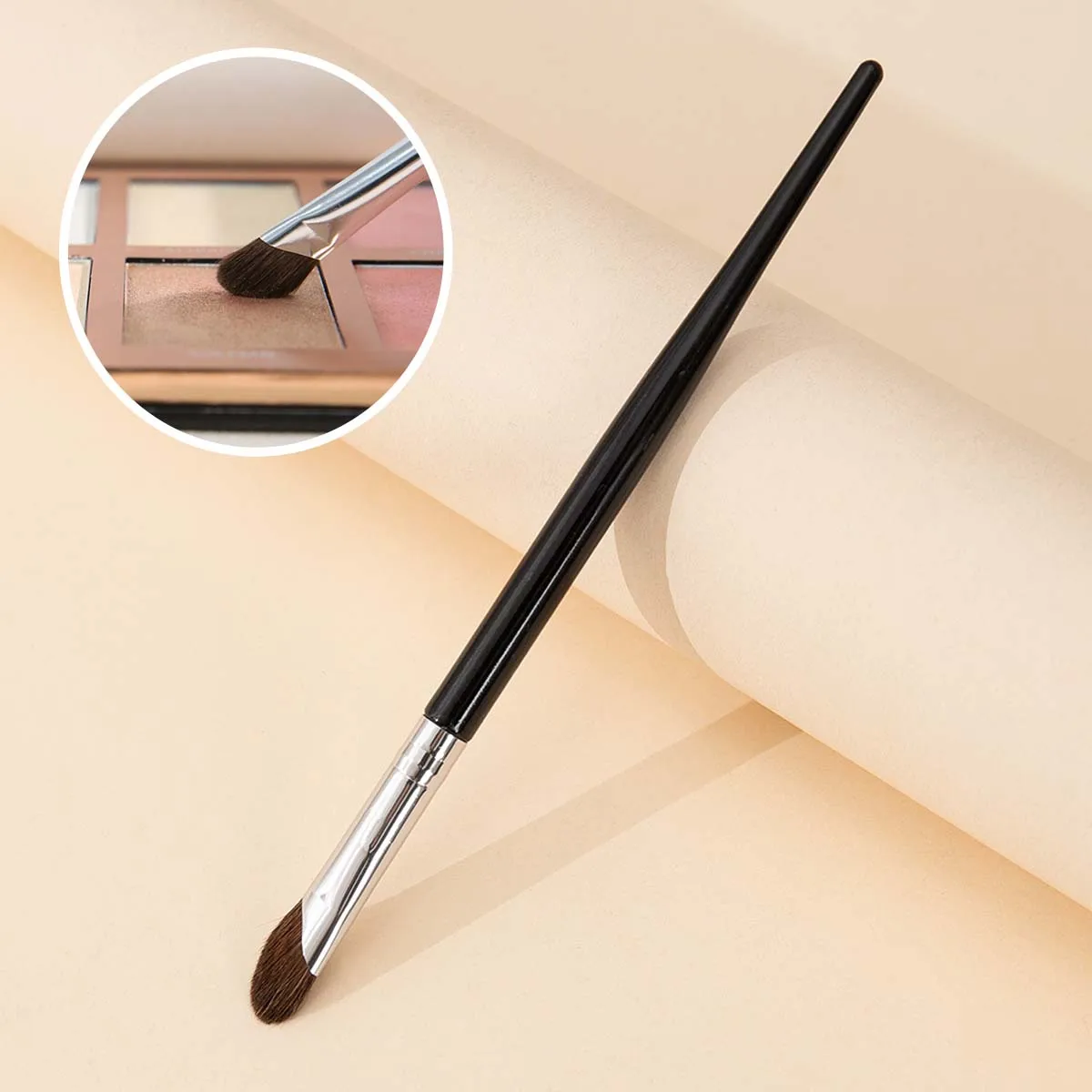 Scythe makeup brush nose shadow highlighter blending tool