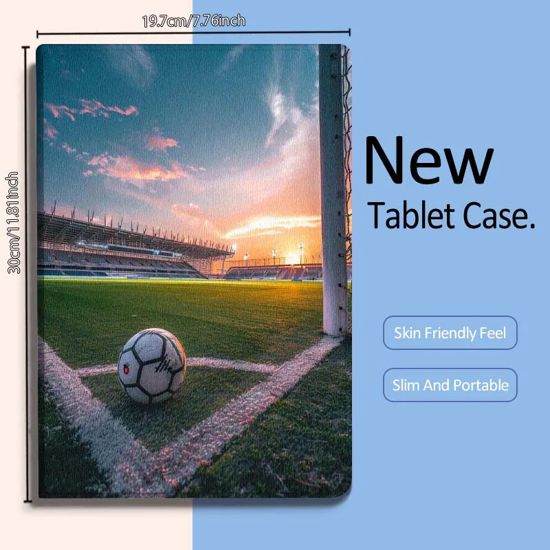 Football Popular Art Cool Foldable Tablet Case Gift