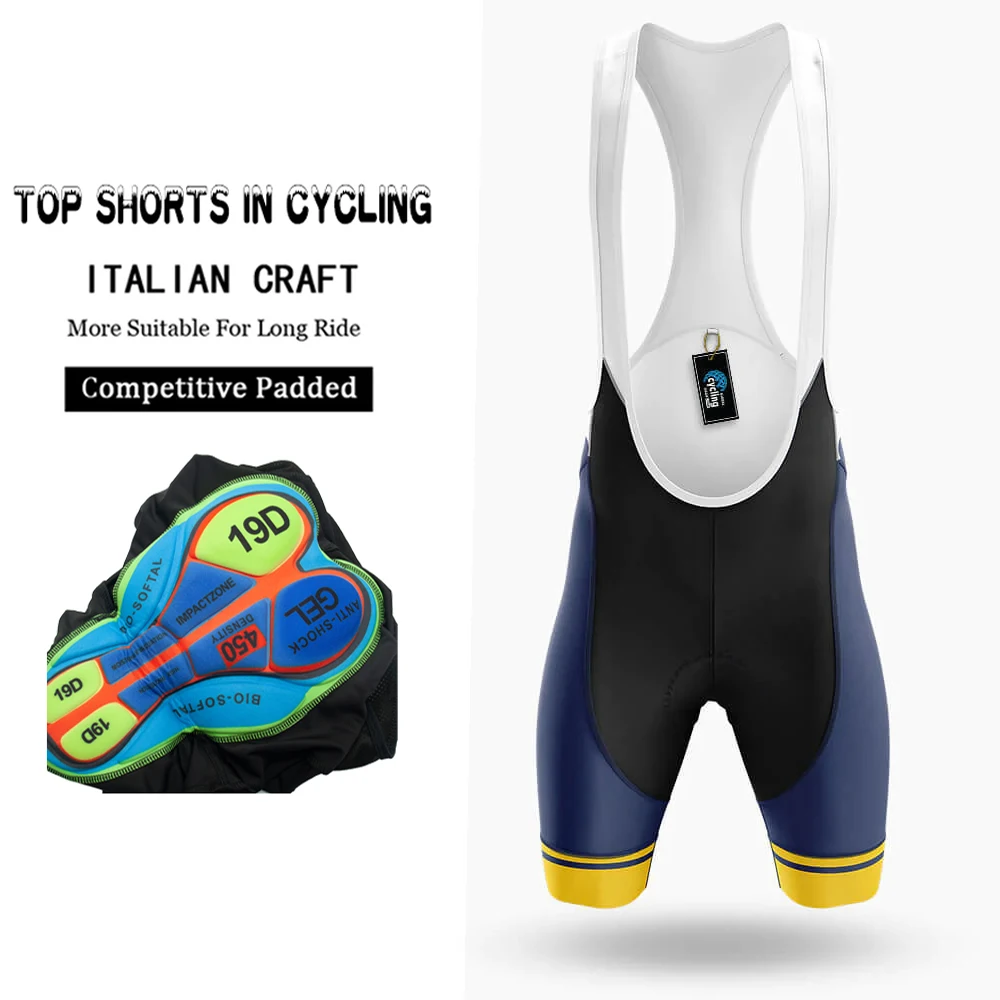 Cycling Clothing for Men Tights Man Maillot Men\'s Summer Pants Gel Bib Short Bretelles Pns Shorts Bike Sports Professional Bibs