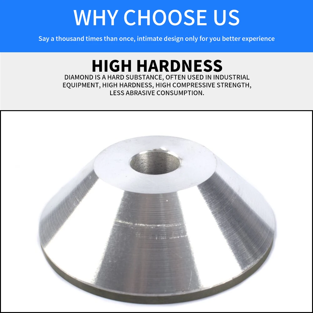 4''/5''/6'' Diamond Grinding Wheel Disc Cup Shape Grit 150-320 for Tungsten Steel Milling Cutter Tool Sharpener Grinder