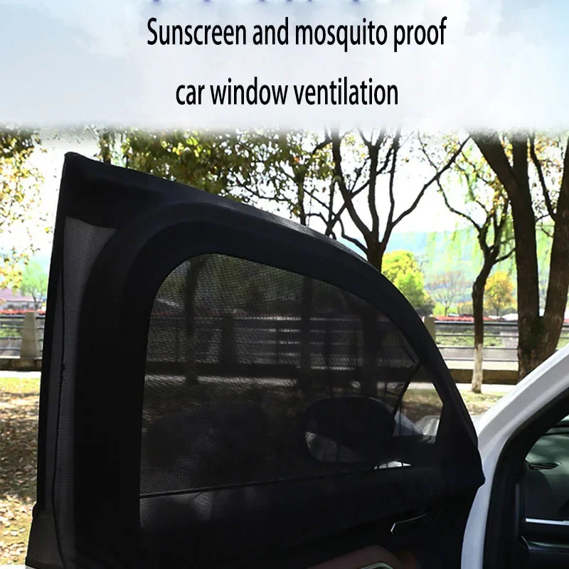 

Car mosquito screen windows Mosquito proof mesh sunshade for car windows Sunscreen and thermal insulation do not block the view