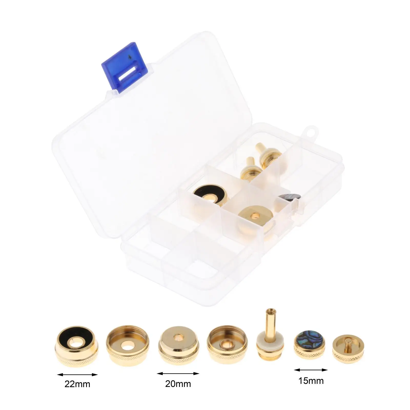 Trumpet Valve Finger Buttons Trumpet Valve Caps for Maintenance Repairing