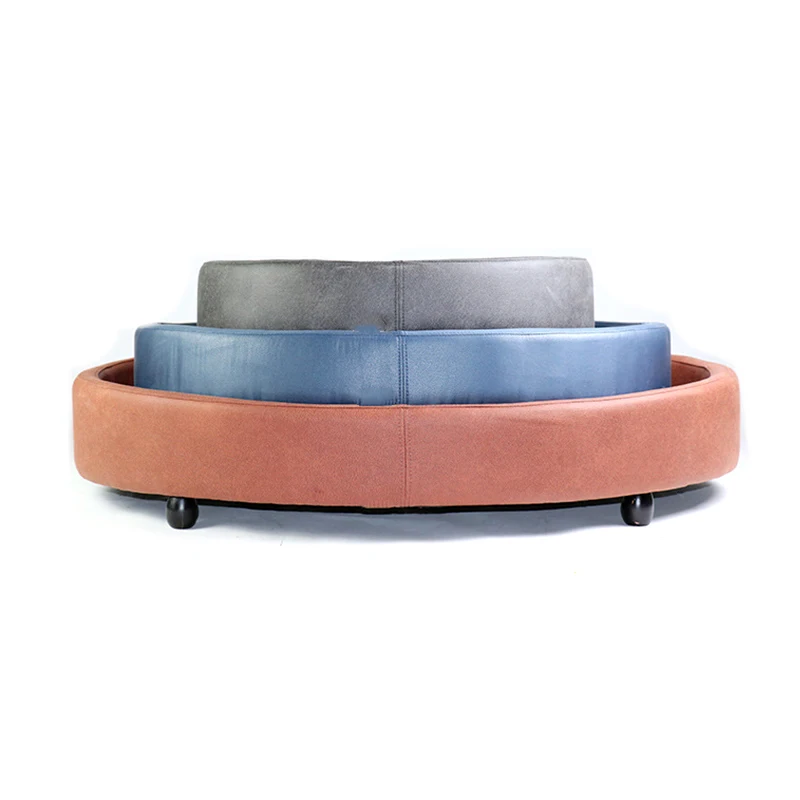 Luxury Pvc Pet Stairs 2 Steps Pet Beds Export Eco-Friendly Dog Canape Chien Pour Animaux De Compagnie Dog Sofa