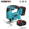 Cordless Jigsaw Electric Jig Saw Portable Multi-Function Woodworking Power Tool Adjustable Woodworking for Makita 18V Battery 1