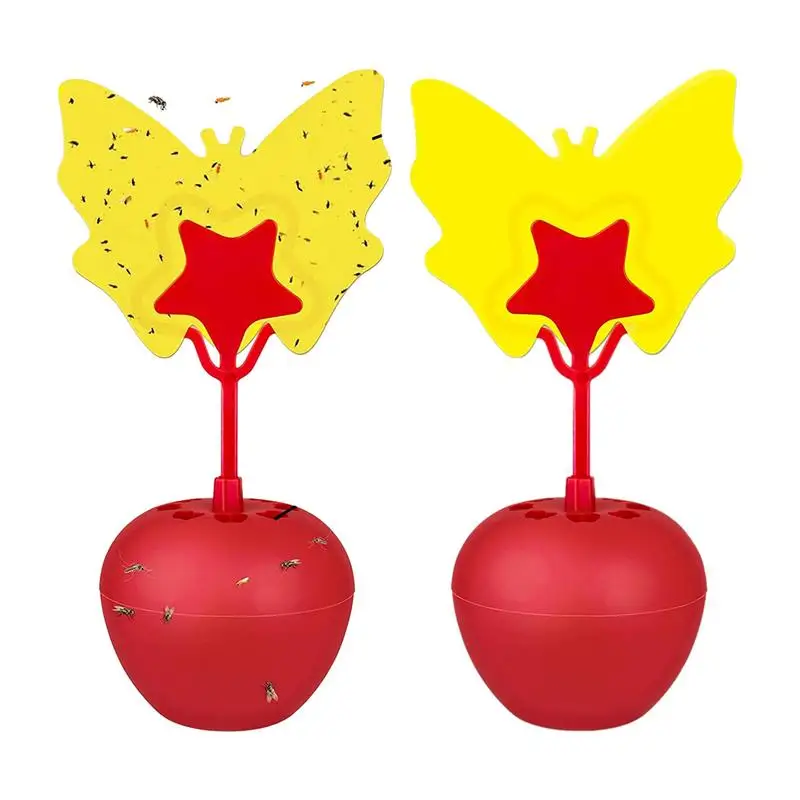 Trappola Per Mosche Di Frutta Trappola Per Drosofila Per La Cucina Di Casa Non Tossico Gnat Killer Fly Catcher Controllo Degli Insetti Per La Pianta