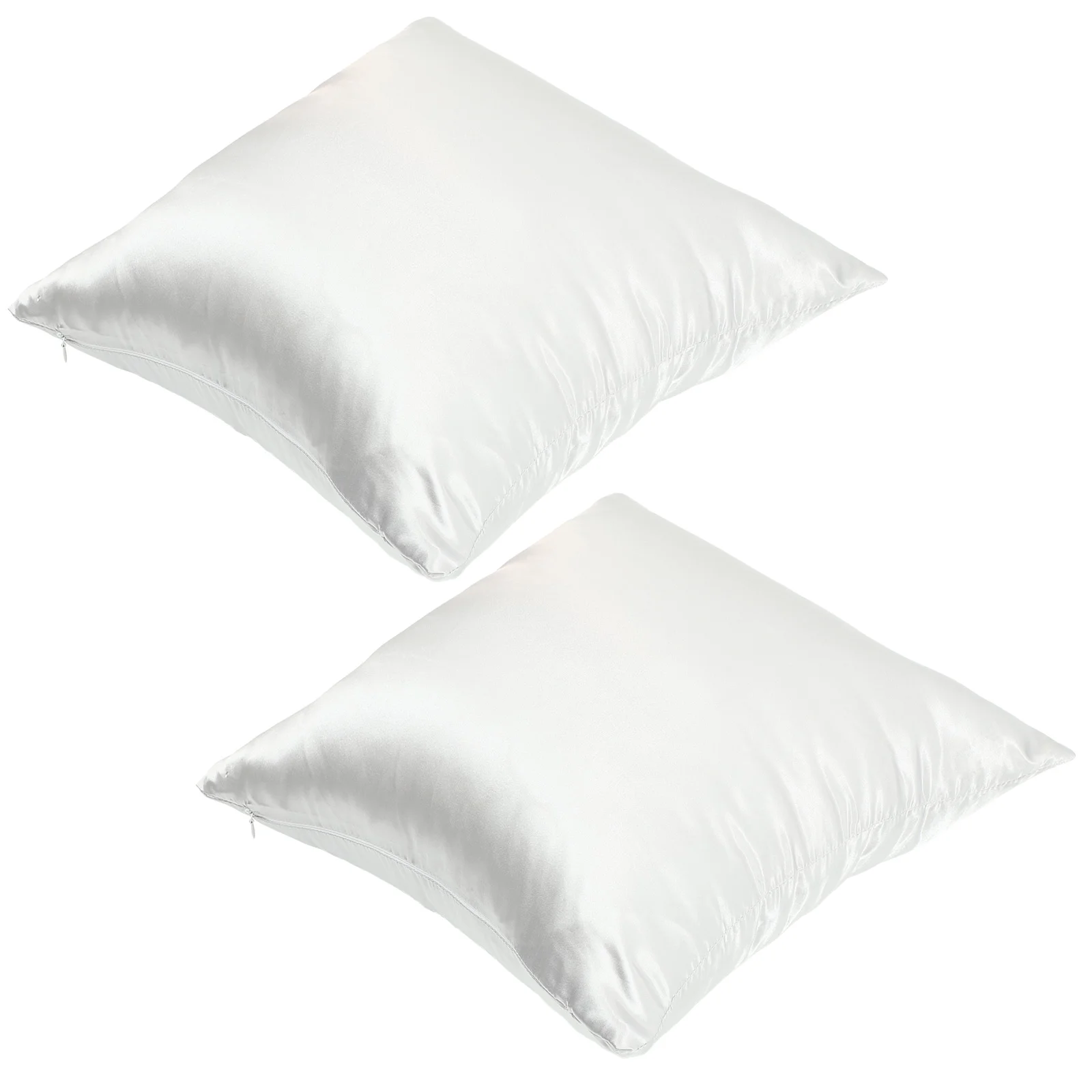 

Pillow Case for Sofa Imitation Silk Pillowcase Square Pillows Decorative Cushion Cover
