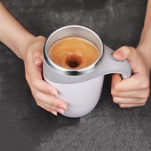 Sourcing 500ml Coffee Milk Automatic Mixing Cup Self Stirring Mug