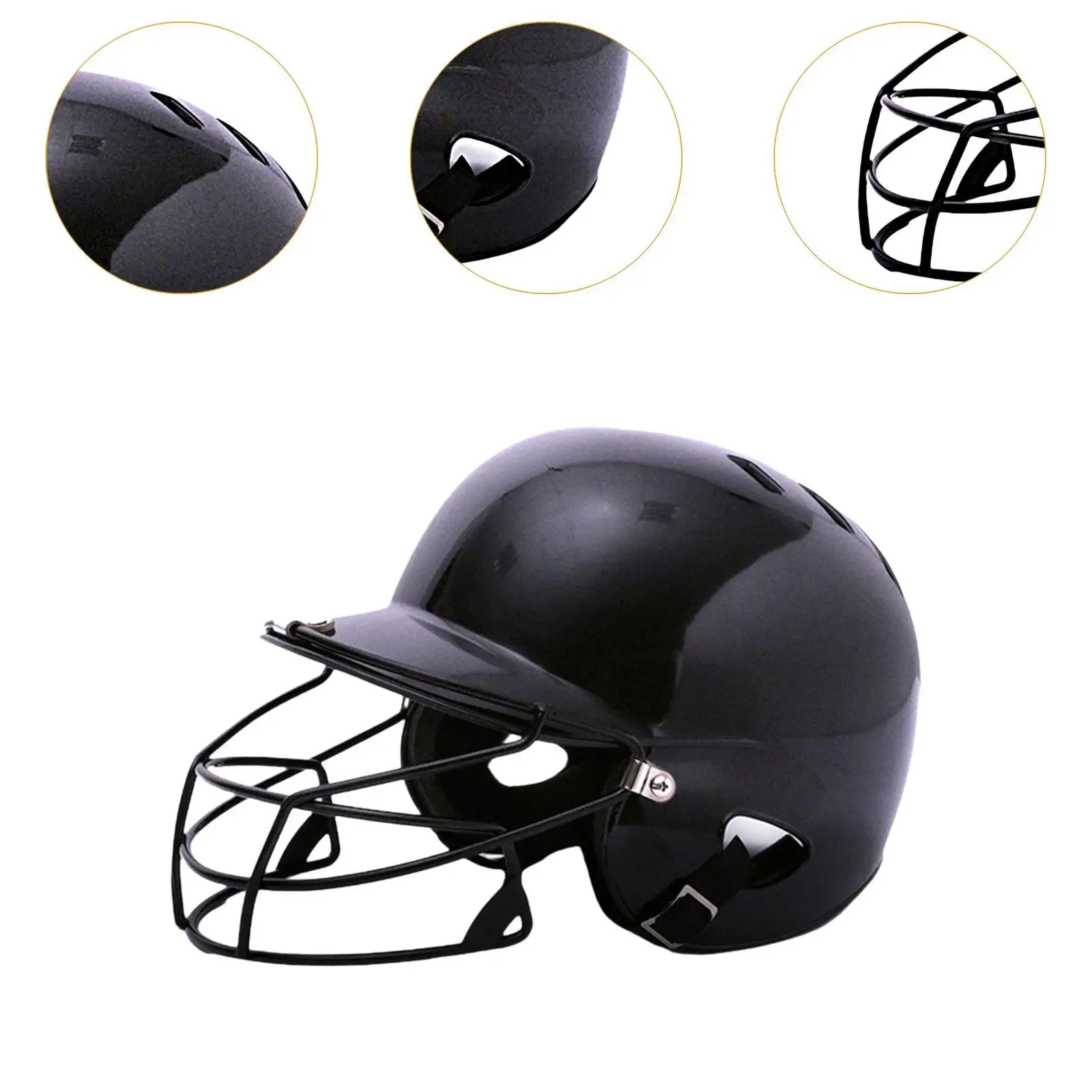 Baseball Helmet Comfortable Softball Helmet for Outdoors Tournament Training