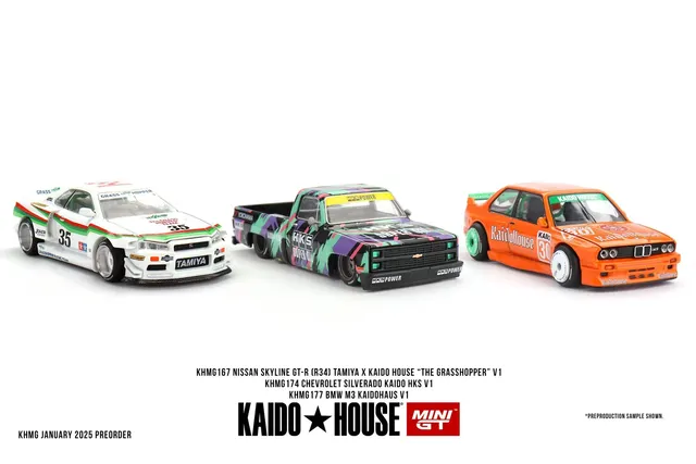 kaido house 9台セット R34 510 SILVERADO 等