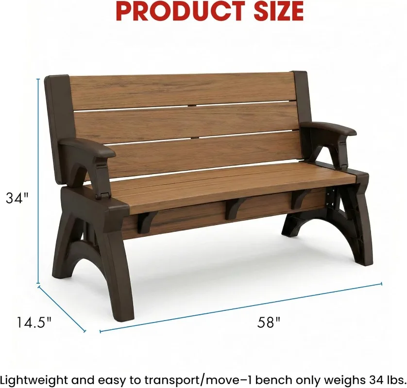 Convertible Bench Picnic Table 2