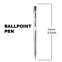 50pcs Retractable Ballpoint Pens, Medium Point Marker Pens, Ball Point Pens Smooth Writing Click Pens for Journal Writing 5