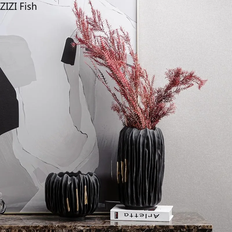 

Позолоченная немнущаяся ваза, креативные каучуковые цветочные горшки, украшение для стола, цветочная композиция, цветочные вазы, комнатный эстетический Декор
