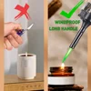 Torch Lighter, Green Flame Jet Lighters, Adjustable Flame Windproof Visible Fuel Tank Kitchen, Outdoor, BBQ (Without Butane Gas) 4