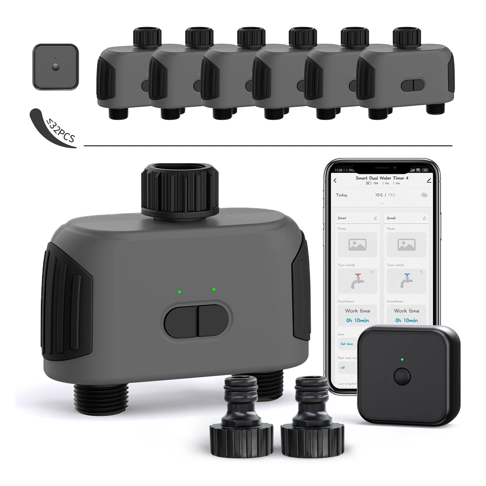 

Смарт-контроллер орошения с таймером, Wi-Fi, Bluetooth, 1 комплект