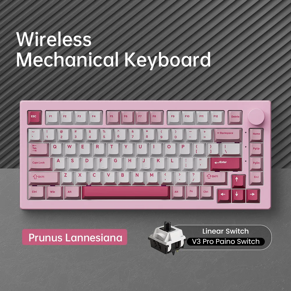 Akko 5075 V3 75% Mechanical Keyboard 8000/10000mAh 2.4GHz Wireless/ Wired thumbnail 6