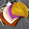 Popular Unsex Autumn Winter Hat For Women Solid Bright Color Soft Cashmere Beanies Best Matched Men Warm Skullies Gift 2
