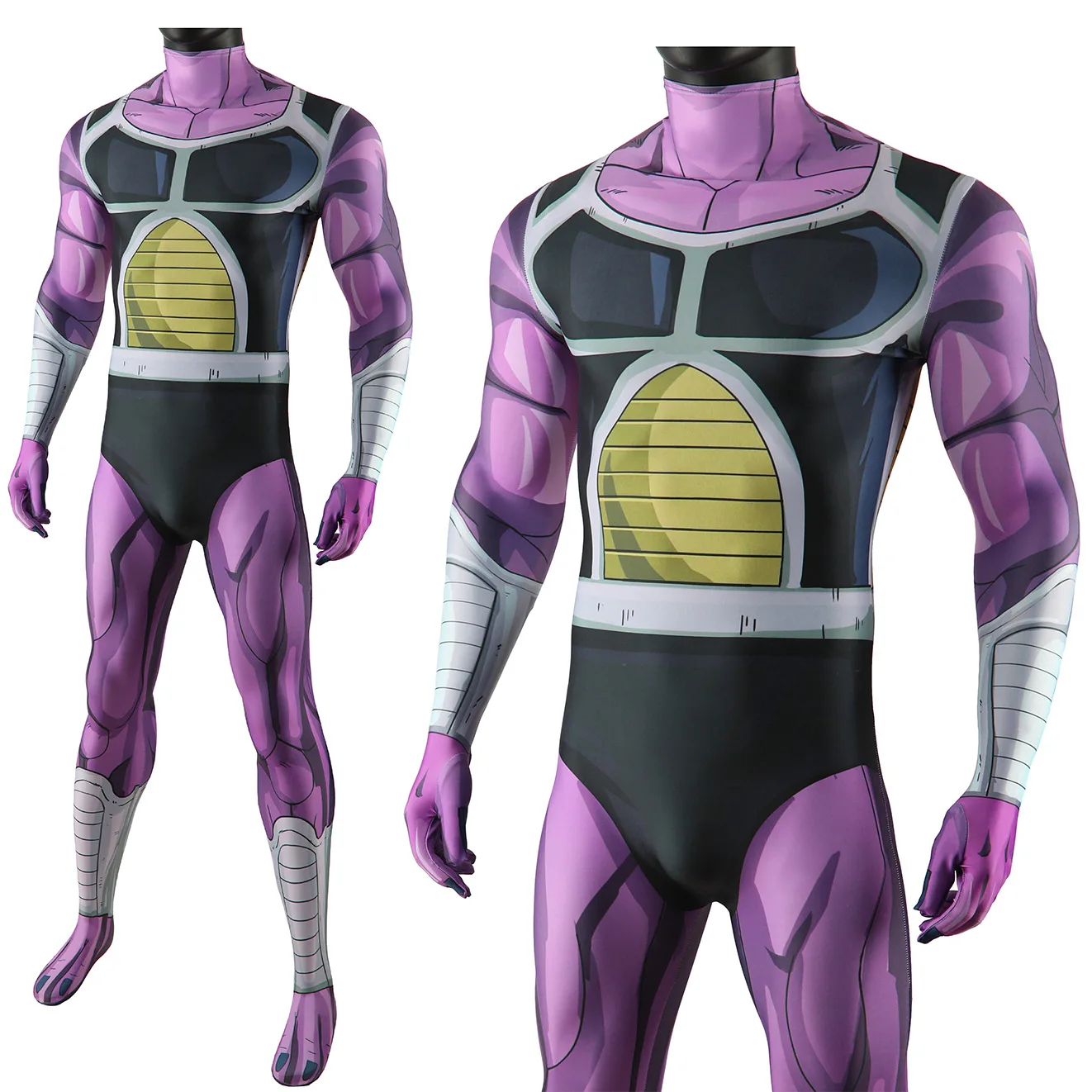 Dragon Ball Z: King Cold | Cosplay Spandex Bodysuit 30 Dragon Ball Z-Inspired King Cold Cosplay Spandex Bodysuit for Adults and Kids