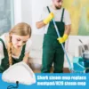 Microfiber Steam Mop Pads Replacement Pads Compatible With H20 Mop X5 Triangle Washable Steam Mop Pads Microfibre Cloth 3