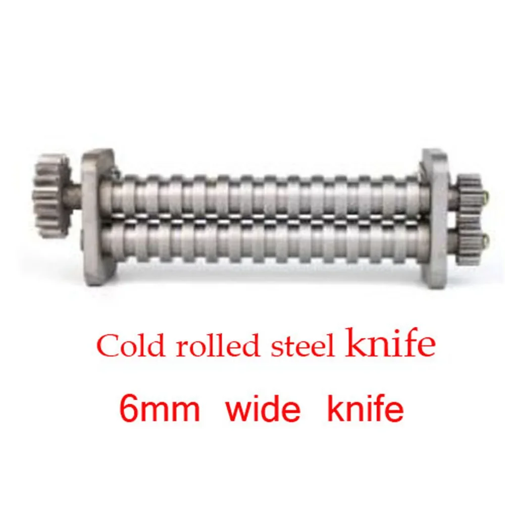 18cm Cold rolled steel knife or stainless steel knife for 180model Manual noodles machine 2mm/2.5mm/3mm/6mm/10mm