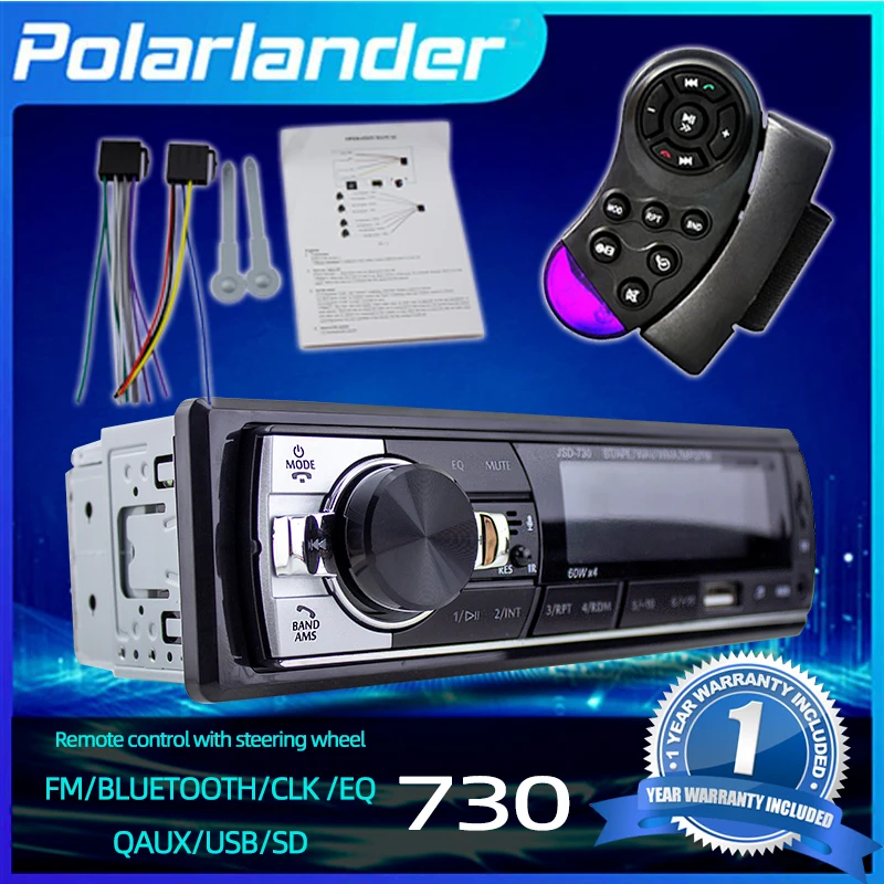 new Car Radio bluetooth Player MP3 FM/USB/one Din size/remote control