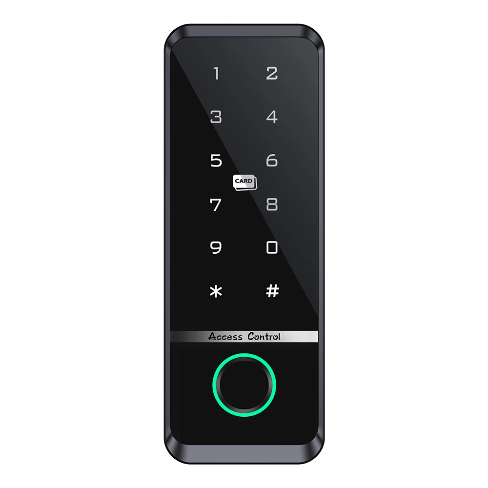 Tuya Fingerprint RFID Access Control System Smart Door Lock Electronic Gate Opener Home Digit Keypad Electric Magnetic Biometric images - 6