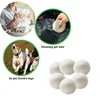 Clothes Wool Dryer Balls Laundry Tumble Dryer Balls 5cm Dryer Balls Laundry Softener Reusable Home Washing Machine Accessories 4