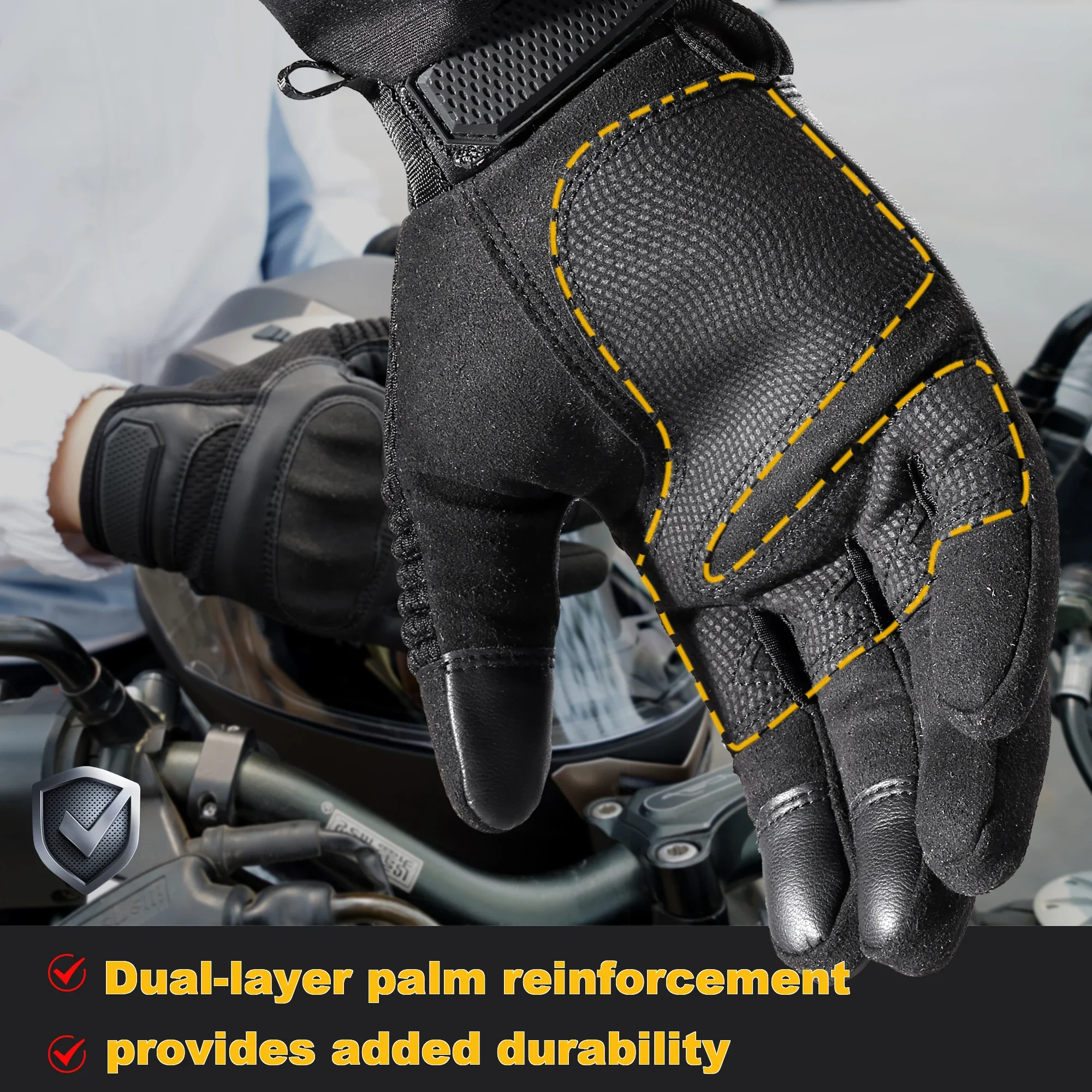Tactical Full Finger Gloves PU Leather Airsoft Combat Paintball Hunting Work Bicycle Touch Screen Anti-Skid Protective Gear Men tactical gloves full finger gloves