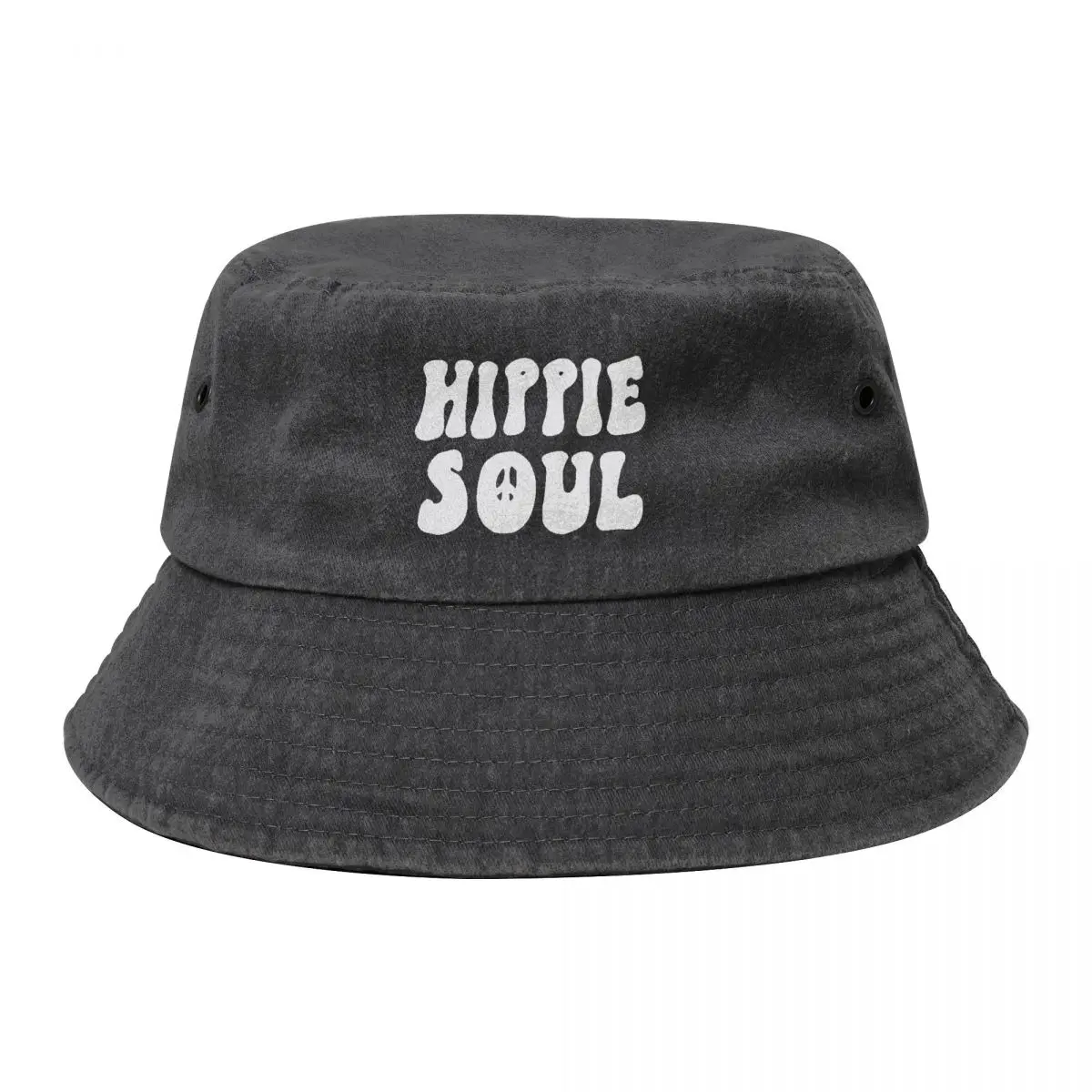 

Hippie Soul Cowboy Denim Fisherman Hat With Printing