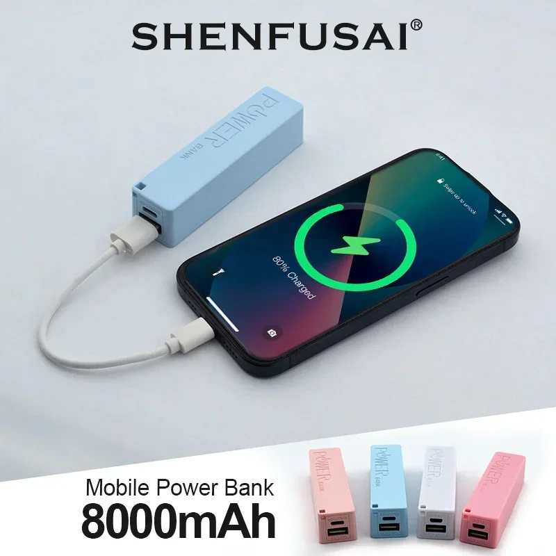 

8000mAh Perfume mobile power emergency applicable mobile phone power bank all kinds of mobile phone universal mini portable