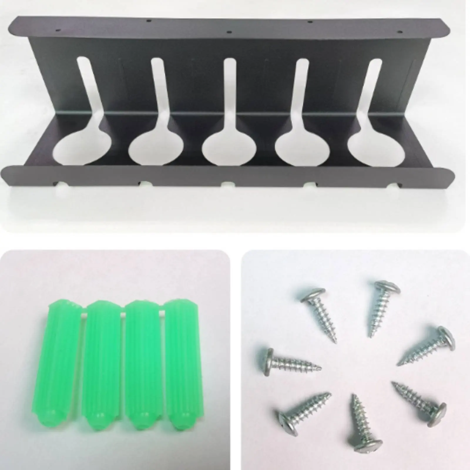 책상 아래 전선 정리 트레이, 깔끔한 전원 스트립 장착 브래킷, 책상 전원 스트립 홀더, 게이머를 위한 대용량