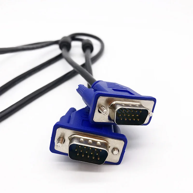 HD 15 Pin VGA Extension Cable VGA Male To Male Cord Video HDTV Computer Monitor To TV Projector Cable 15m 10m 5m 3m 1m