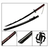 80cm Anime Bleach Katana Swords Kurosaki Ichigo Ninja Blade Cosplay Prop Wooden Anime Katana  Zangetsu Decorative 4