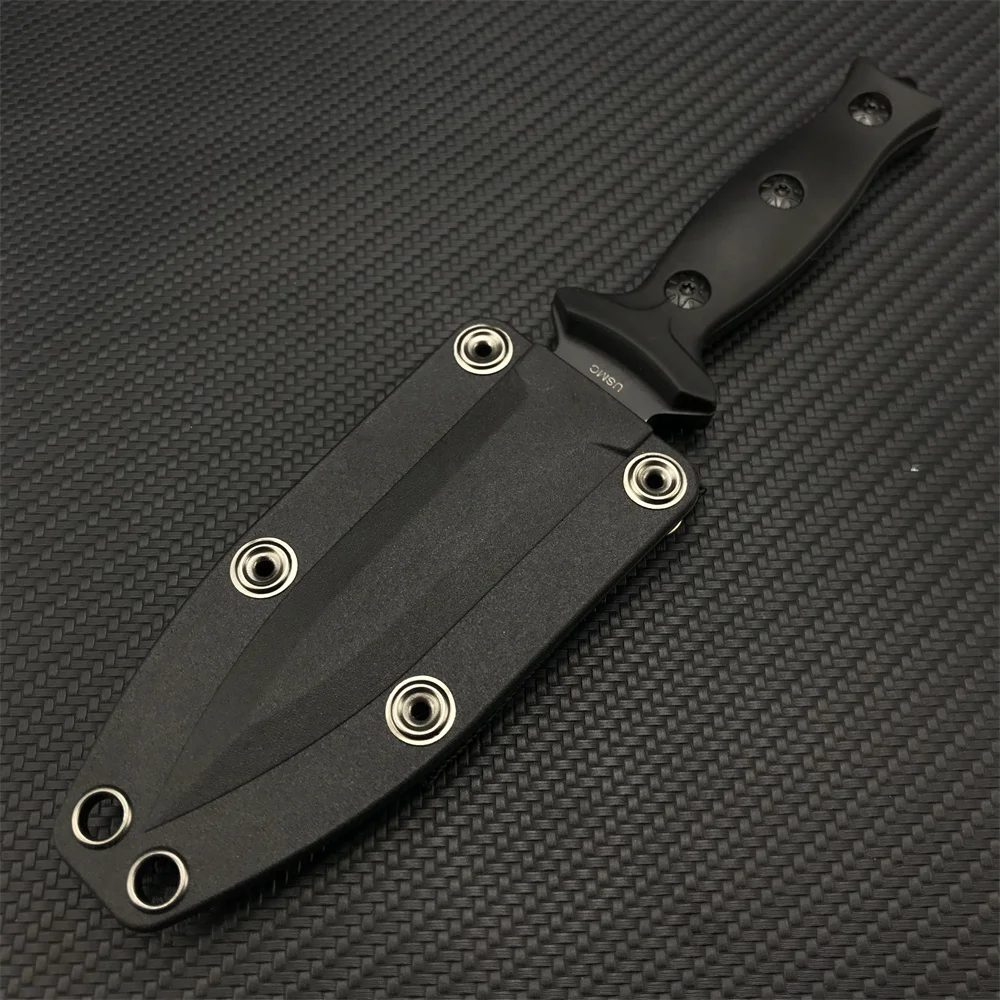 Custom Handmade Fixed Blade Bush Craft Hunting Knife With Sheath & Micarta Sheath Handle Hunting Knife For Survival