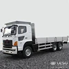 1/14 simulation truck 6X4 flatbed truck RC remote control metal transporter modified model LESU 2