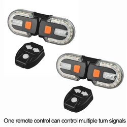Enhanced LED Rechargeable Wireless Bike Tail Light (2xturn signal)