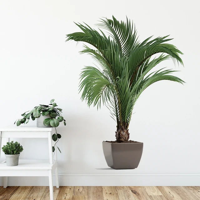 Greenery Potted Plant Wall Stickers 3