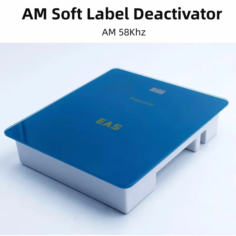 Supermarket EAS AM Security 58Khz AM Label Deactivator with Alarming Sound