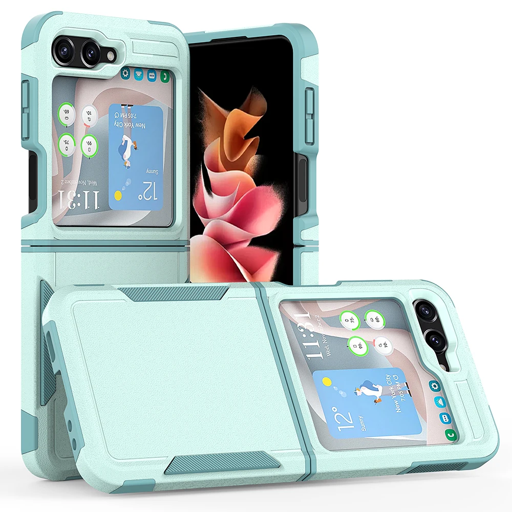Per Samsung Z Flip5 Custodia Protettiva Antiurto Per Samsung Galaxy Z Flip 5 Flip5 5G Accessori Per Telefoni Cellulari Copertura Dell'Armatura