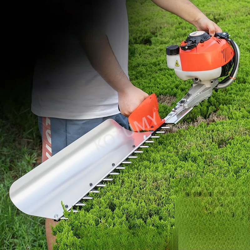 Two-Stroke Gasoline Double-Blade Light Hedge Trimmer Tea Tree Trimmer Backpack Garden Thick Branch Trimmer Electric Tools 68CC 3
