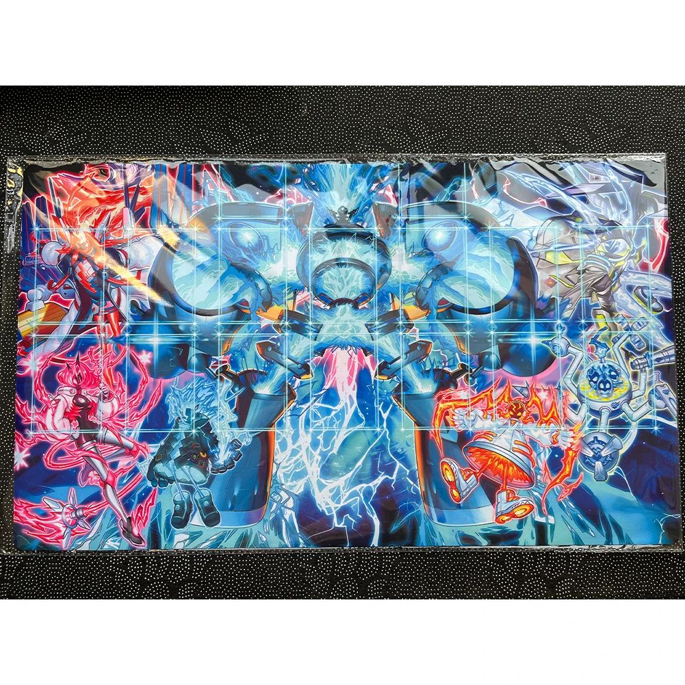 

Yugioh Playmat with Zones Spright TCG CCG OCG Trading Card Game Mat Yu-Gi-Oh Mats-G5