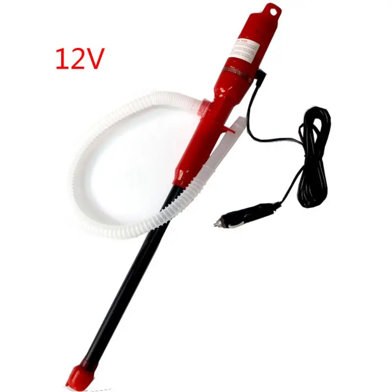 Liquid Transfer Pump New 12V/24V Liquid Oil Transfer Pump Water Pump Powered Electric Outdoor Car Vehicle Fuel Gas Transfer Pumps