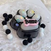 1PC Fish Bone Black Cat Paw Squeeze Prop TPR Sensory Toys Silicone Pinch Antistress Foot Decompression Toy For Kids Adults Gift 4