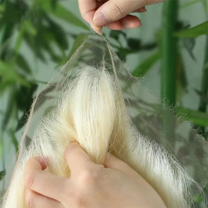 613 Blonde 13x4 Lace Frontal Closure Straight Body Human Hair Transparent Lace 10-20 Inch Pre Plucked Brazilian Virgin Hair