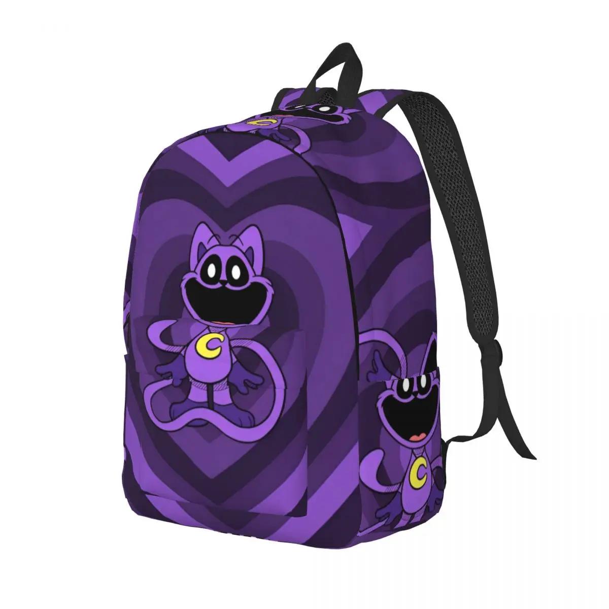 CatNap Smiling Critters Backpack for Boy Girl Kids Student School Bookbag Cartoon Cute Daypack Preschool Kindergarten Bag Sports 2