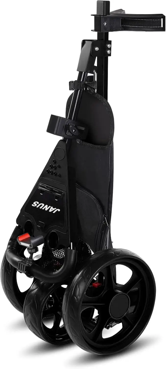 Golf cart, Foldable Push cart, Bag Pull cart. Caddy Carts Optional Large Wing or Small Wing, Fit