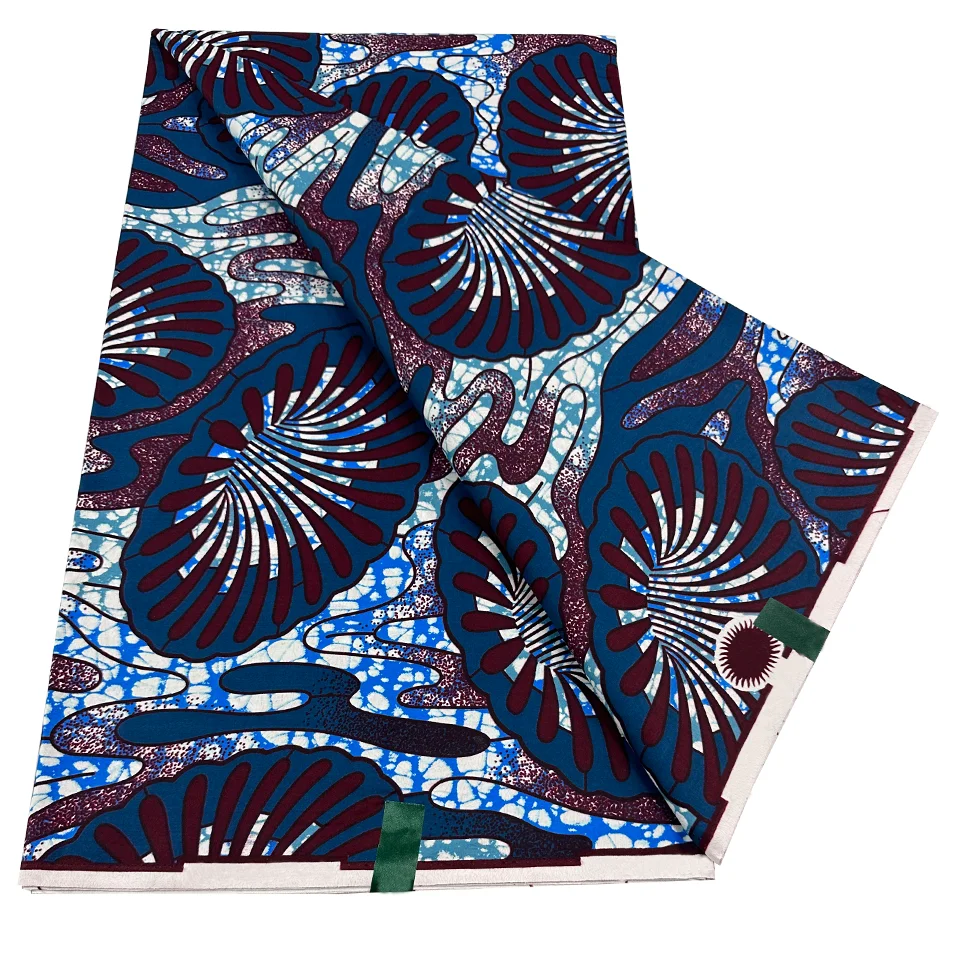 100% Cotton Super Hollandais Wax Veritable Hollandais Wax Pagne Super