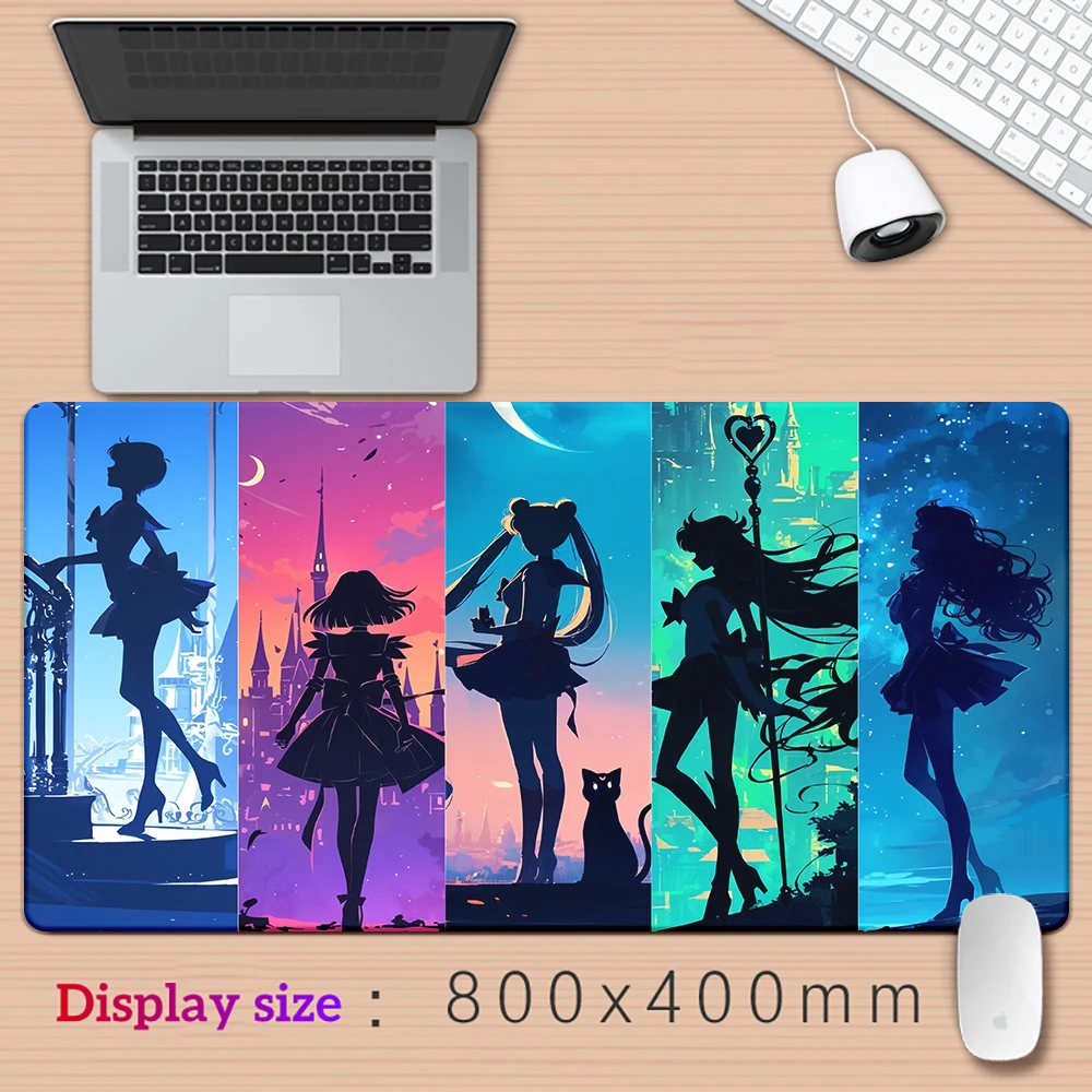 Large Mousepad XXL Anime Dress Up Mouse Pad Keyboard Gaming Accessories Mouse Mats Game Office Computer PC Gamer Laptop Desk