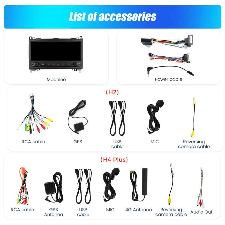 Sistema di Navigazione GPS Android MEKEDE per Mercedes Benz Classe B200, Sprinter W906, Viano Vito W639, Radio Auto con WIFI, Stereo e Carplay - Image 6
