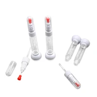 Kimcci 100pcs/lot  2 IN 1 Needle Brush Dual-use Nail Polish Pen Empty Bottle Dotted Pen+Drawing Pen Nail Art Tools 1