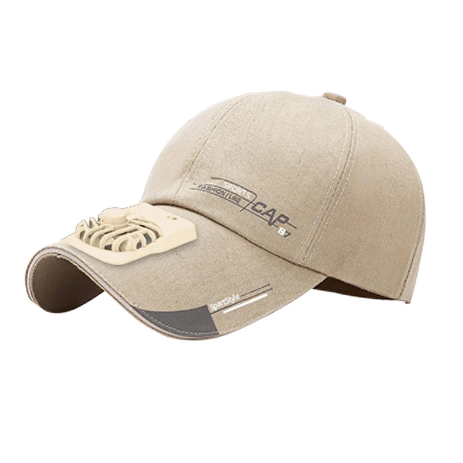 Women Men Summer Usb Charging Cooling Fan Baseball Cap Outdoor